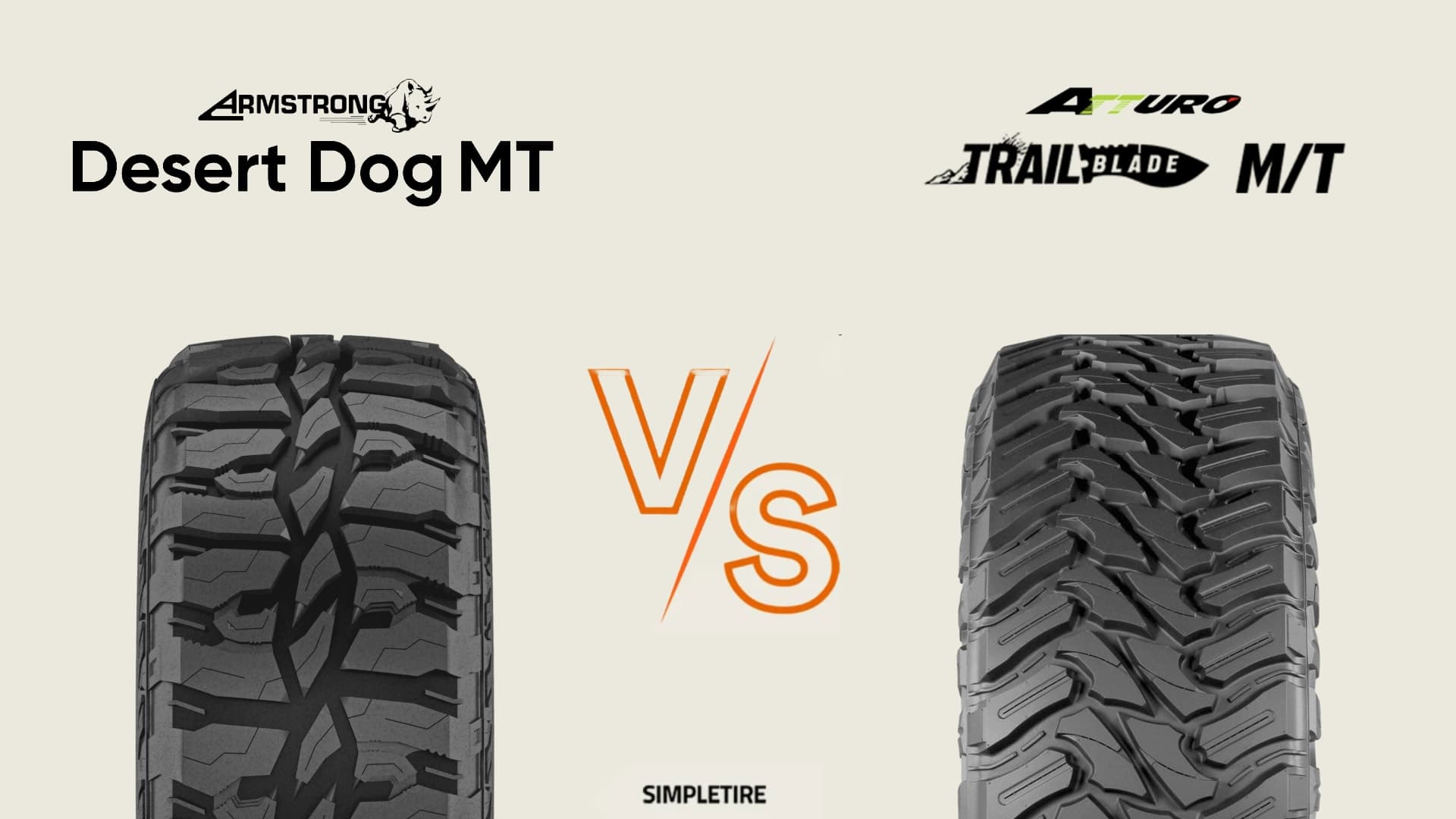 Armstrong Desert Dog M/T vs Atturo Trail Blade M/T tires