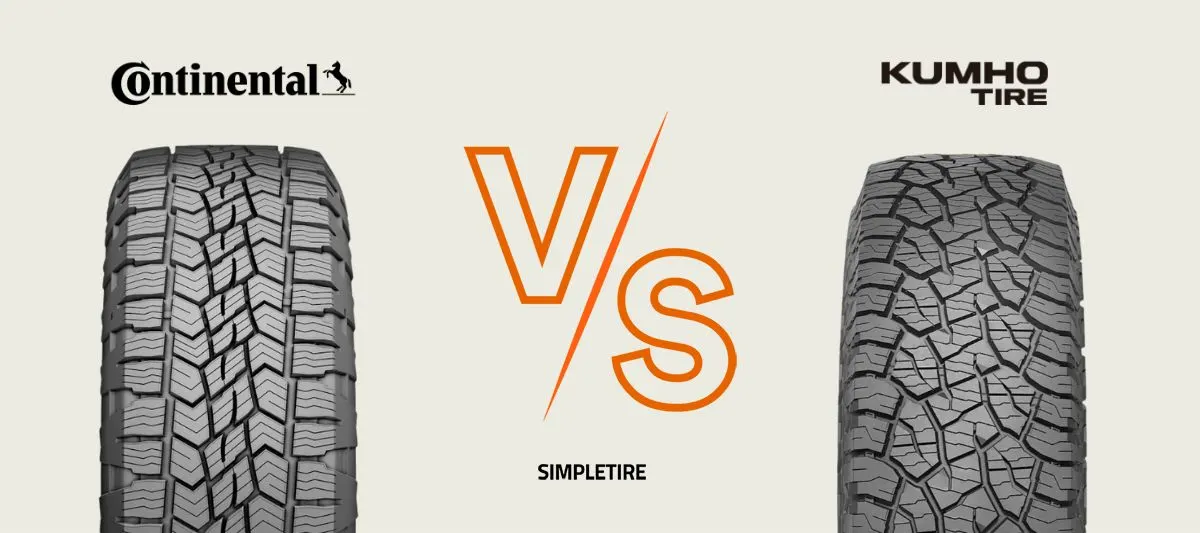 Continental TerrainContact A/T 2 vs Kumho Road Venture AT52 tires